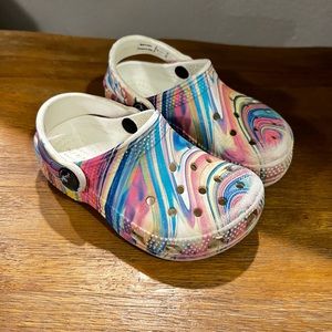 Toddler girl crocs
